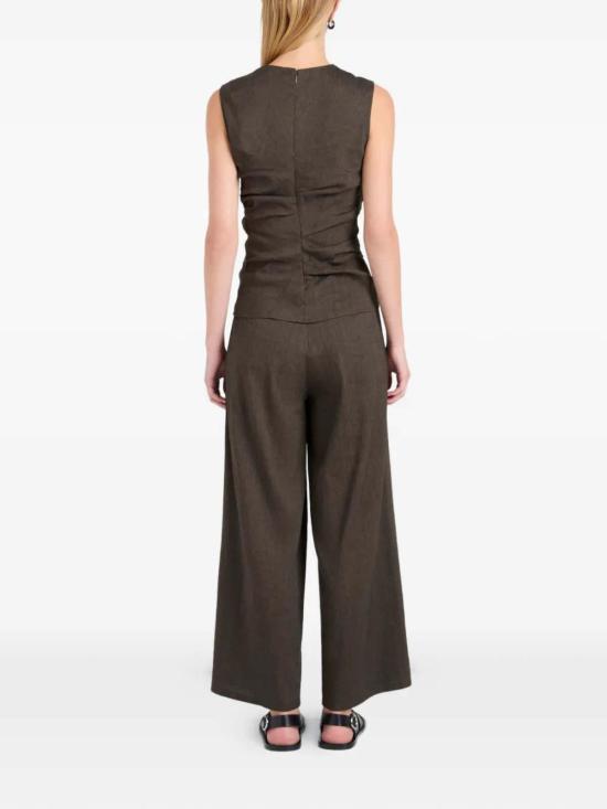  프로엔자슐러 크롭 팬츠 프로엔자스쿨러 칼라팬트커피 - PROENZA SCHOULER