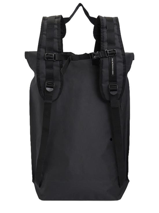  씨피 컴퍼니 백팩 C.P. 회사 로고가 새겨진 블랙 - C.P. COMPANY