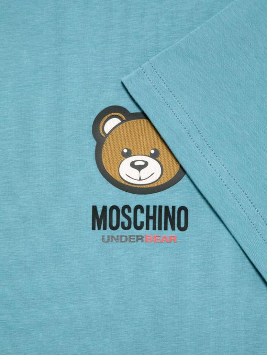  모스키노 탑 A078844100294 BLUE - MOSCHINO