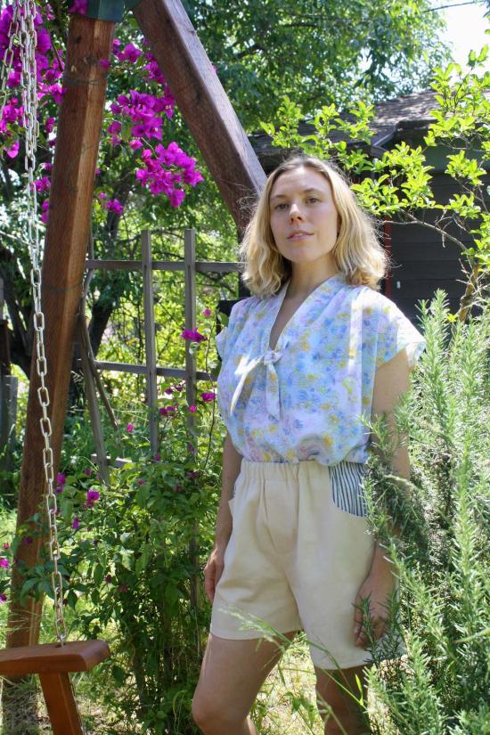  머틀 블라우스 페이  (여아/강아지용) - MYRTLE