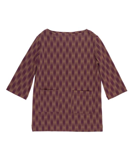  samet 숏 원피스 사멧 브람 드레스 옴브레 체크 저지 - SAMET