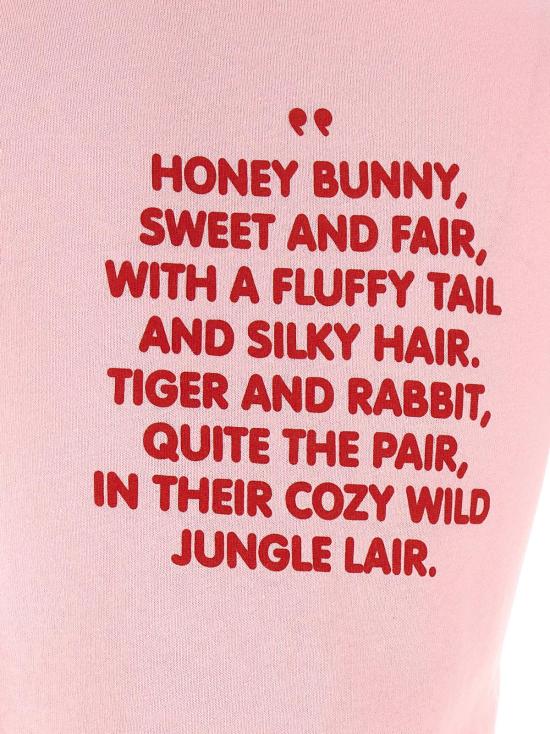  겐조 반팔 티셔츠 만화 티셔츠 핑크 - KENZO