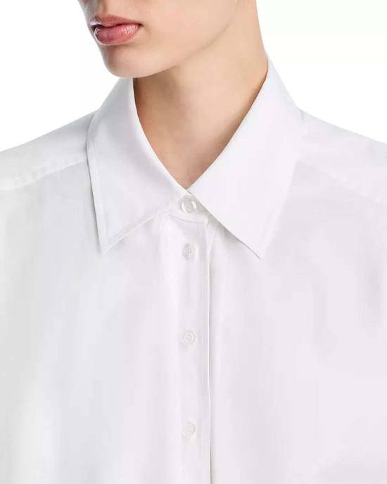  에이엘씨 탑 A.L.C. 릴리 크롭 셔츠 - A.L.C.