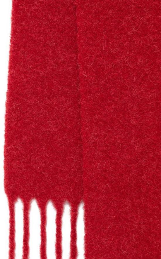 25FW 자크뮈스 프린지 울 스카프 ACU00572BOT4032480 RED - JACQUEMUS