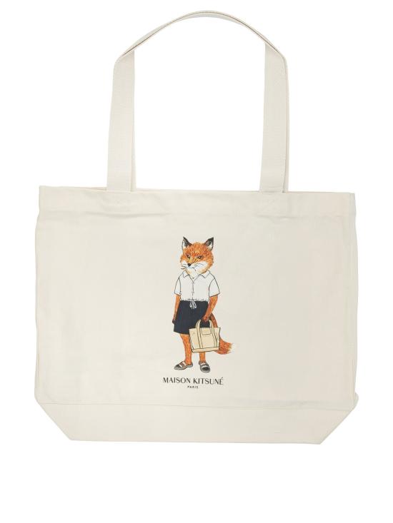 26SS 메종키츠네 숄더백 QU05108WW9042P700 Beige