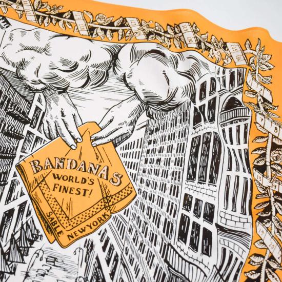  Sable 머플러/스카프 세이블 오드 투 더 가먼트 디스트릭트 반다나 - OTHER BRANDS