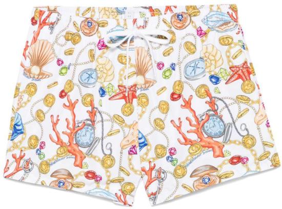 25SS 모스키노 스윔팬츠 A423593101001 WHITE