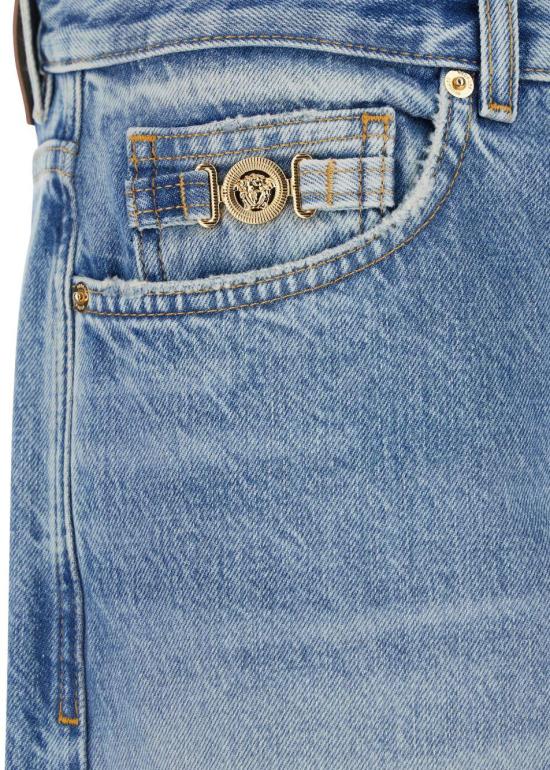 26SS 베르사체 데님 팬츠 10205761A163861D190 BLUE - VERSACE