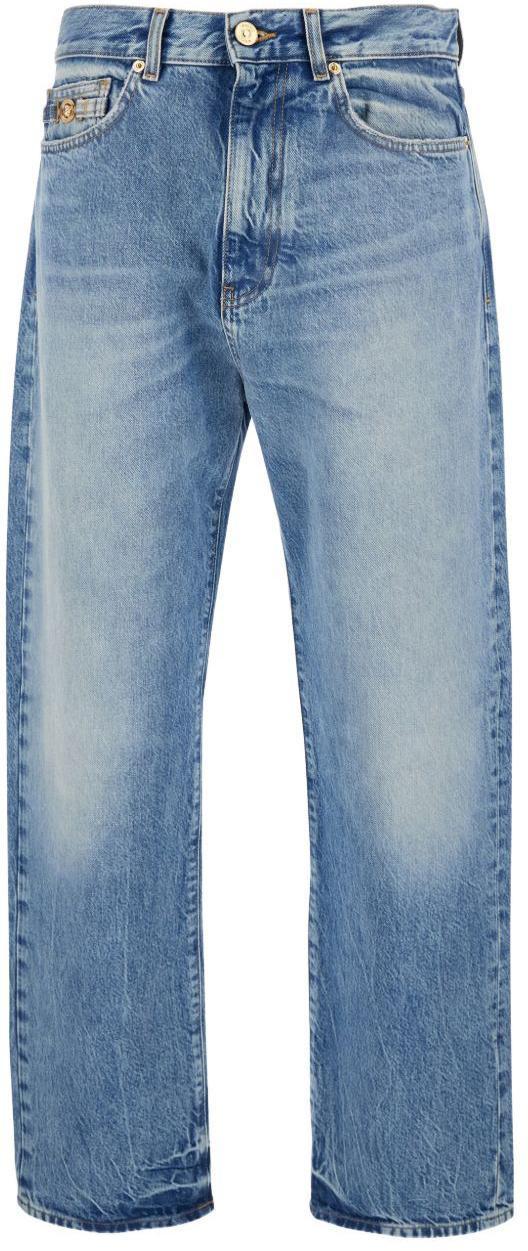 26SS 베르사체 데님 팬츠 10205761A163861D190 BLUE