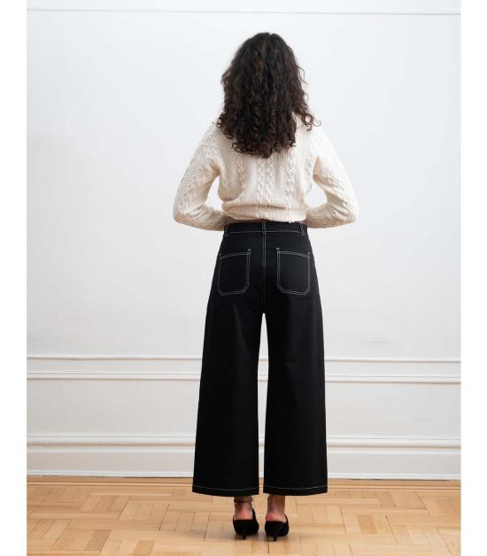  룹 가디건 루프 미셸 케이블 니트 - LOUP