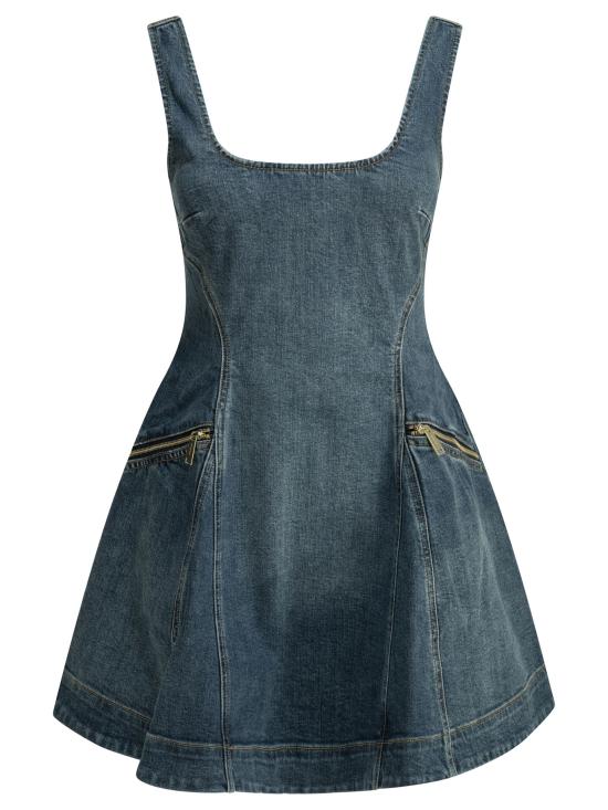 26SS 셀프 포트레이트 원피스 SS26 813S BLBLUE Blue