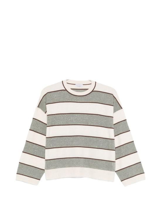 26SS 브루넬로 쿠치넬리 스웨터 M16221600 CQU70 Green