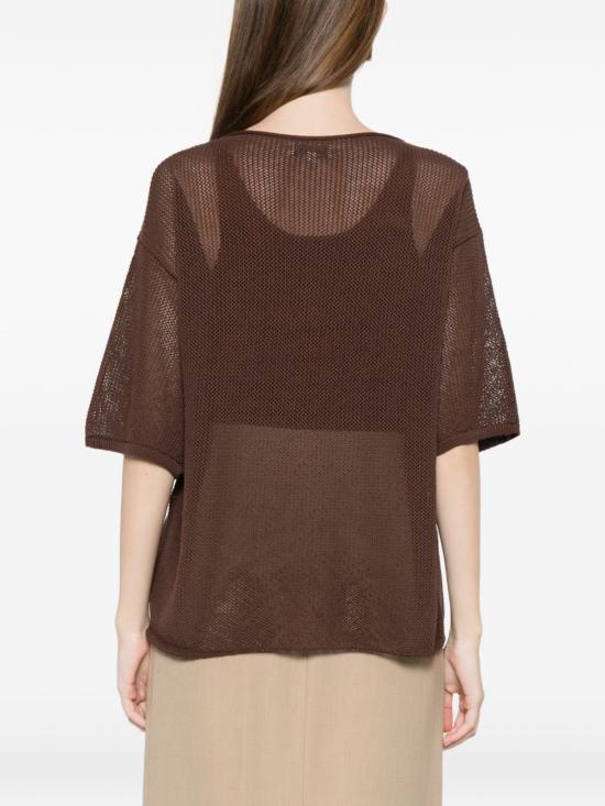 26SS 안토넬리 피렌체 스웨터 41745Q01907 20229 Marrone - ANTONELLI FIRENZE