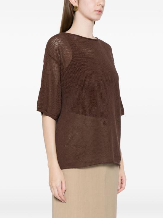 26SS 안토넬리 피렌체 스웨터 41745Q01907 20229 Marrone - ANTONELLI FIRENZE