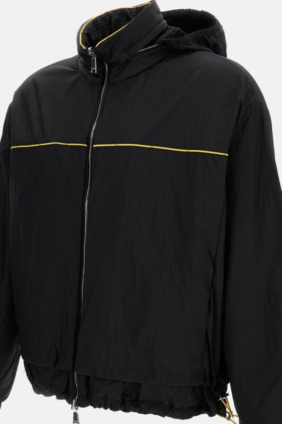  펜디 자켓 리버서블 나일론 재킷 블랙 - FENDI