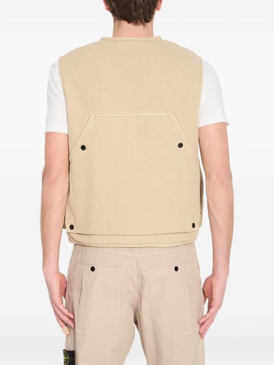 26SS 스톤 아일랜드 긴팔 티셔츠 6100007 S0184V019A Beige - STONE ISLAND