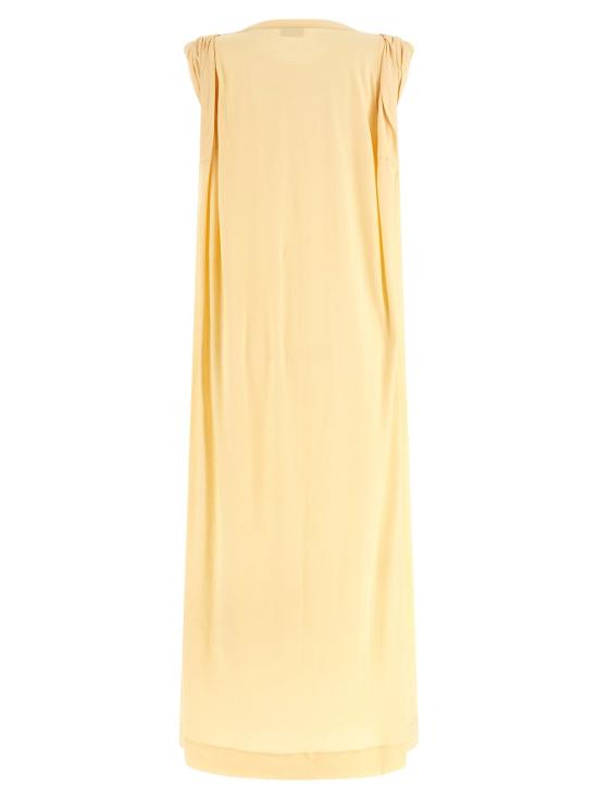  드리스 반 노튼 롱 원피스 드리스 반 노텐 후티 드레스 옐로우 - DRIES VAN NOTEN