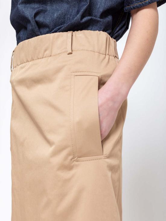  수잔 보머 미디 스커트 Susanne Bommer 엘라스틱 웨이스트 - SUSANNE BOMMER