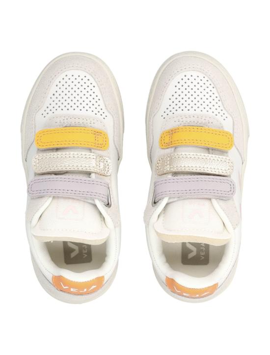  [키즈] 베자 스니커즈 키즈  V 90 스니커즈 멀티 화이트 로즈 - VEJA