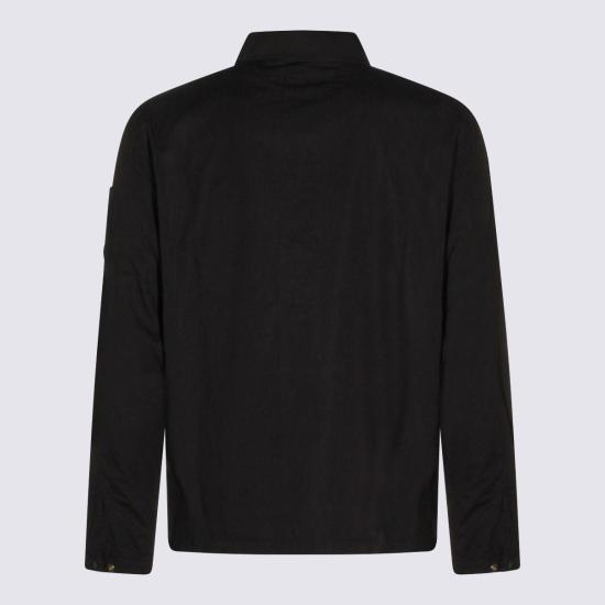  씨피 컴퍼니 탑 C.P. 컴퍼니 면 셔츠 블랙 - C.P. COMPANY