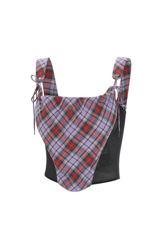 26SS 비비안웨스트우드 민소매 티셔츠 15030047 W01C6O102 MULTI COLOR