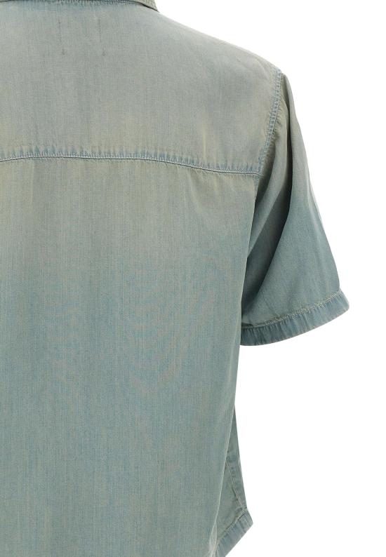 26SS 디젤 셔츠 A21055 0ADCF01 Blue - DIESEL