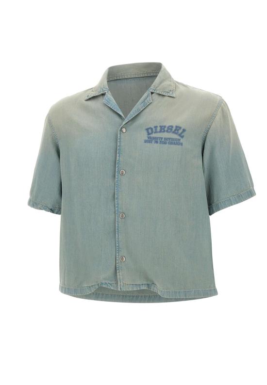 26SS 디젤 셔츠 A21055 0ADCF01 Blue