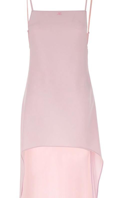 26SS 쿠레쥬 미디 원피스 126CRO805PL0159 LTPINK Pink - COURREGES