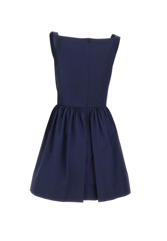 26SS 비비안웨스트우드 미디 원피스 1101039H W009QK410 Blue - VIVIENNE WESTWOOD