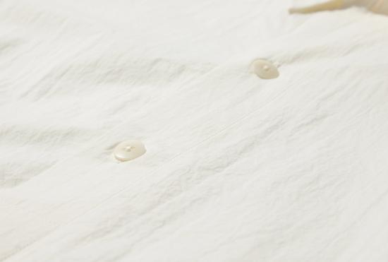 26SS 맨틀 긴팔 셔츠 풀오버  - 160 크런치 R0S2 - MAN-TLE