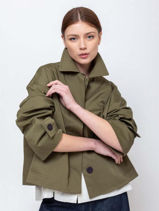  수잔 보머 트렌치 코트 Susanne Bommer 쇼트 트렌치 재킷