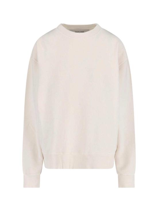  골든구스 스웨터 골든 구스 크루넥 스웨트셔츠 화이트