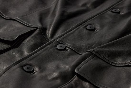 26SS 오라리 가죽 자켓 A26SB01BL 1904 - AURALEE