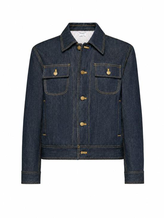 26FW 톰브라운 셀비지 데님 백스트랩 유틸리티 재킷 MJO256S F1101 415 DENIM DOM