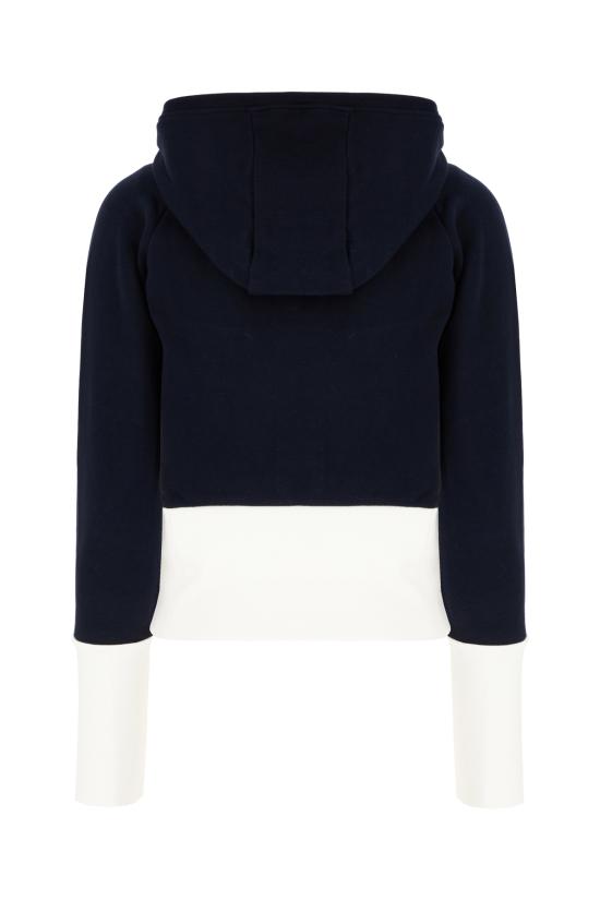 26SS 톰브라운 클래식 루프백 4바 집업 후드 FJT382A03037415 NAVY DOM - THOM BROWNE