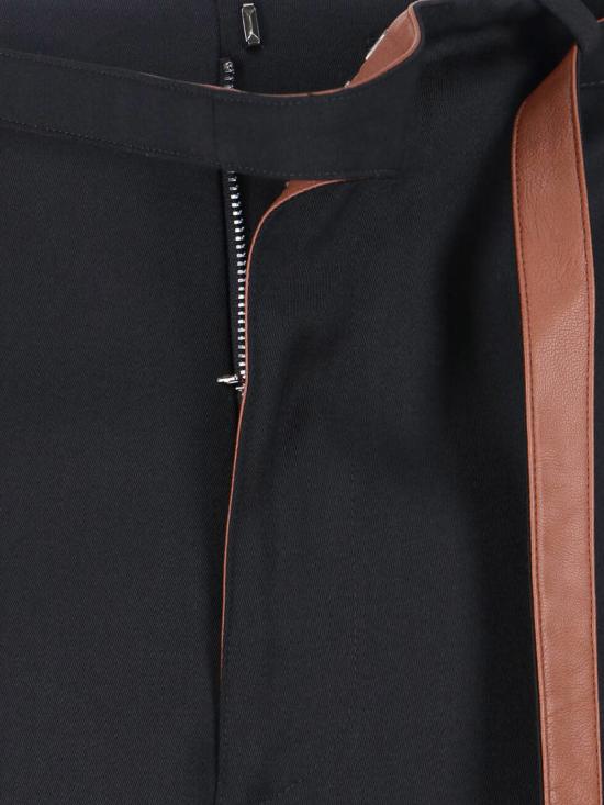  디젤 팬츠 벨트 테일러드  블랙 - DIESEL