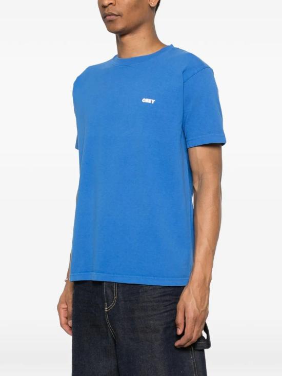 26SS 오베이 반팔 티셔츠 167924099 EID PIGMENT ELECTRIC INDIGO - OBEY