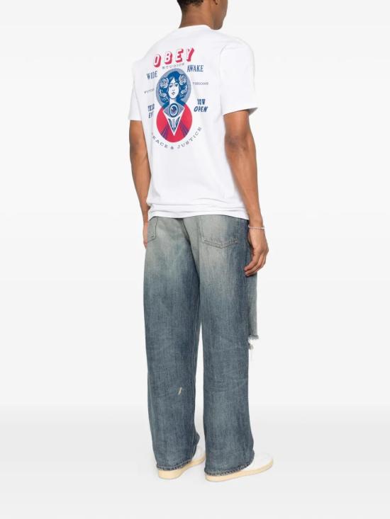 26SS 오베이 반팔 티셔츠 165264330 WHT WHITE - OBEY