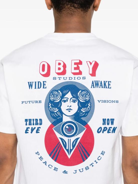 26SS 오베이 반팔 티셔츠 165264330 WHT WHITE - OBEY
