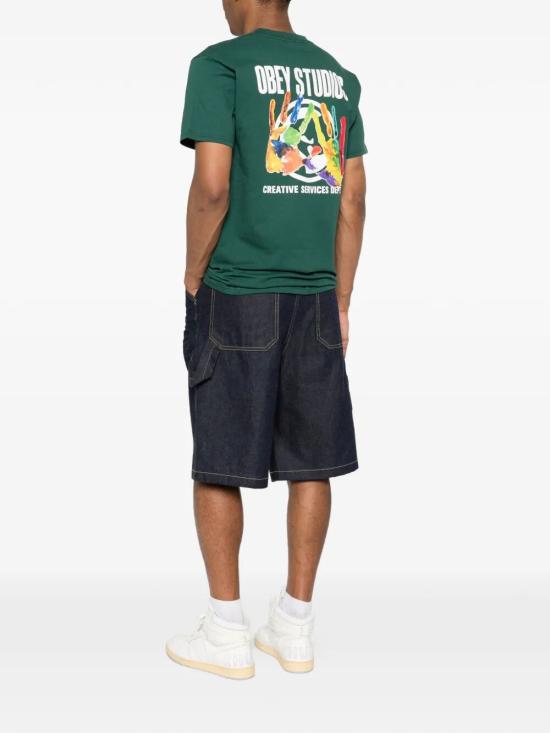 26SS 오베이 반팔 티셔츠 165264301 RFR RAINFOREST - OBEY