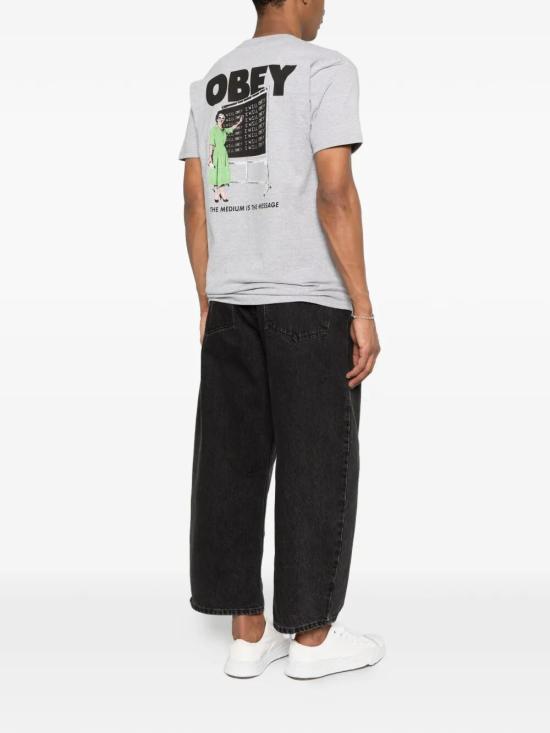 26SS 오베이 반팔 티셔츠 165264349 HEA HEATHER GREY - OBEY