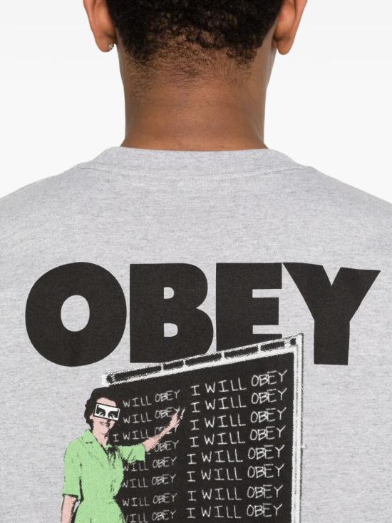 26SS 오베이 반팔 티셔츠 165264349 HEA HEATHER GREY - OBEY