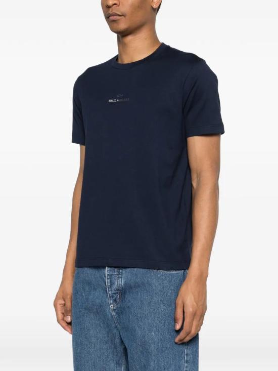 26SS 폴앤샤크 반팔 티셔츠 26411040 013 BLU - PAUL & SHARK