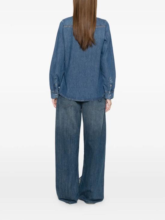 26SS 세븐포올맨카인드 셔츠 7U84TC21 21C MID BLUE - 7 FOR ALL MANKIND