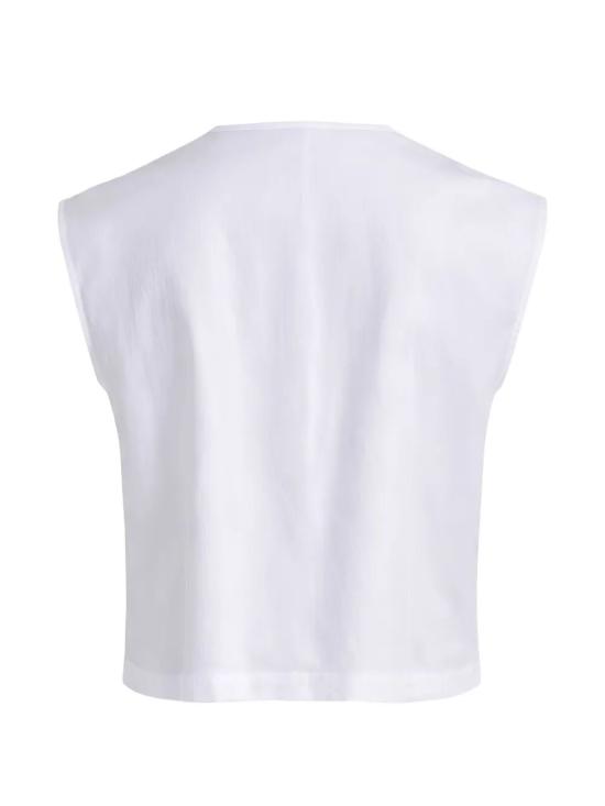 26SS 리비아나 콘티 베스트 F6SK55 A01 0 BIANCO