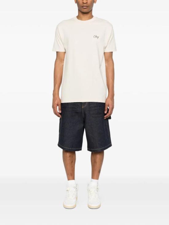 26SS 오베이 반팔 티셔츠 165264300 CRM CREAM - OBEY