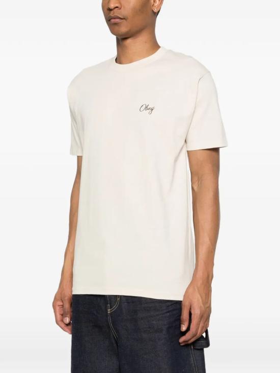 26SS 오베이 반팔 티셔츠 165264300 CRM CREAM - OBEY