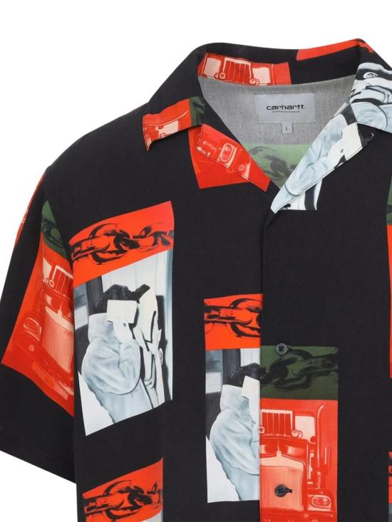 26SS 칼하트 WIP 셔츠 I036290 3QQXX SEAN HAMILTON PRINT BLACK - CARHARTT WIP