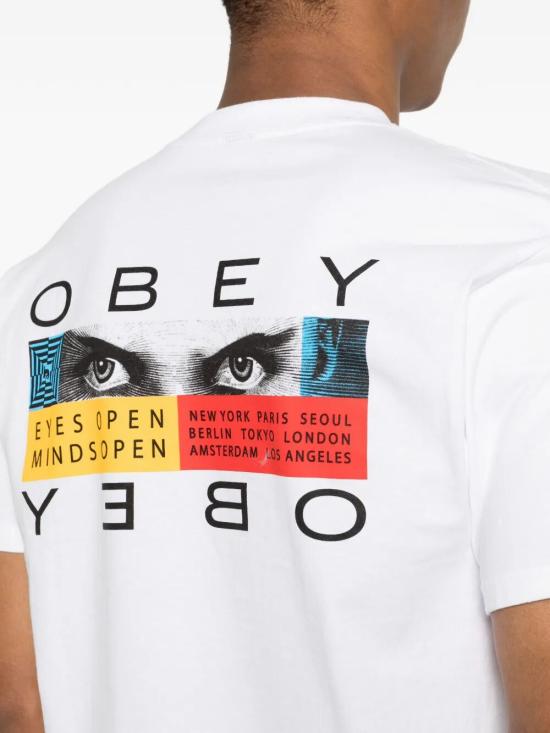 26SS 오베이 반팔 티셔츠 165264331 WHT WHITE - OBEY