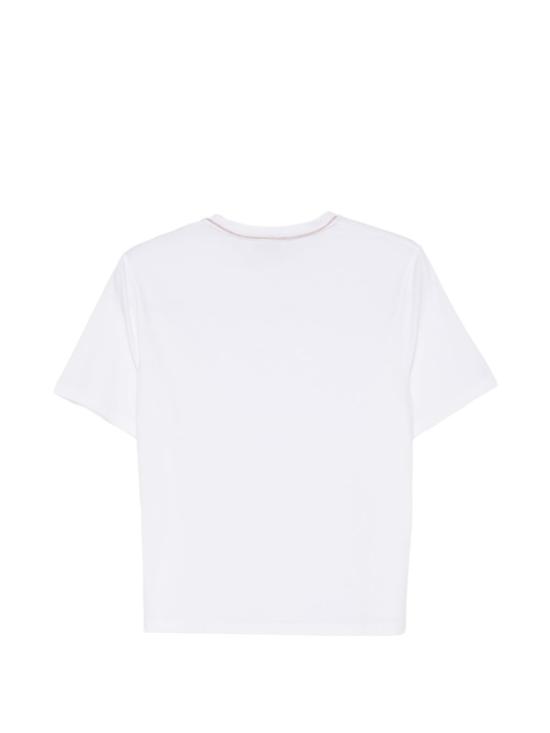 26SS 르 트리콧 페루자 반팔 티셔츠 66244 9060 White - LE TRICOT PERUGIA